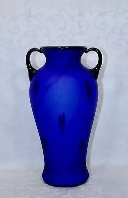 $325 • Buy Fenton, Vase, Cobalt Blue Glass,  Platinum Collection , Dave Fetty, Limited Ed.