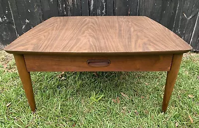 MCM Mid Century Modern LANE 1964 Coffee Side End Table W/Drawer Style No 1038-17 • $525