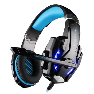 KOTION G9000 3.5mm Gaming Headphone Over Ear  Headset AU M1C7 • $22.14