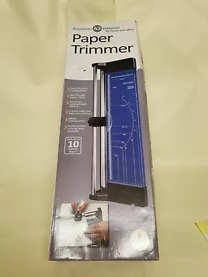 Precision A3 Paper Trimmer Rotary Trimmer Cuts Upto 10 Sheets 80gsm New Boxed. • £17.99