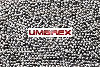 £4.79 • Buy UMAREX AIR RIFLE PISTOL AIRGUN STEEL 4.5mm .177 BB AMMO PELLETS BALLS Silver