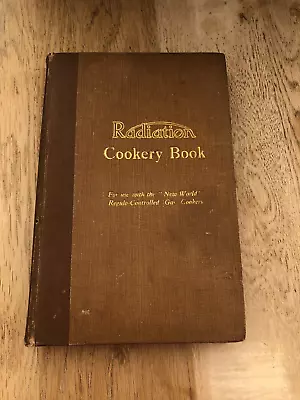 Radiation  Regulo-controlled  Cookery Book 1929 New World Gas Cookers • £10