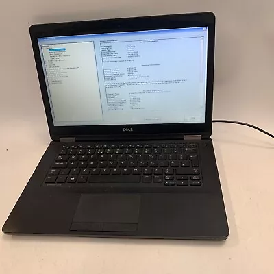 £65 • Buy Dell Latitude E5470 I5 6th Gen Quad Core Laptop (J121)