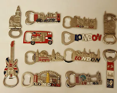 I Love London England Union Jack 12 Fridge-magnet England Souvenirs Bottle Open  • £9.99