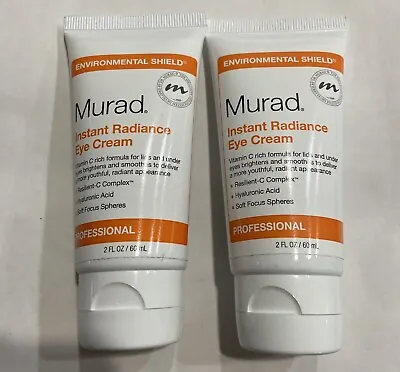 2 Murad Instant Radiance Eye Cream Professional￼. 2.0 Oz. Ea. • $42.50