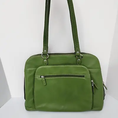 Vintage Franklin Covey Laptop Bag Lime Green Messager Bag • $35