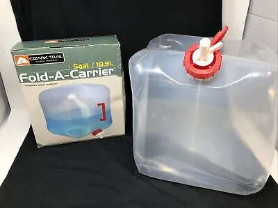 New 5 Gallon Ozark Trail Water Jug Camping Outdoor Hiking Emergency Container • $9.95