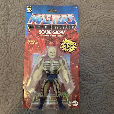 Mattel Masters Of The Universe Origins 2020 SCARE GLOW New Sealed Wave 1 • $35.99