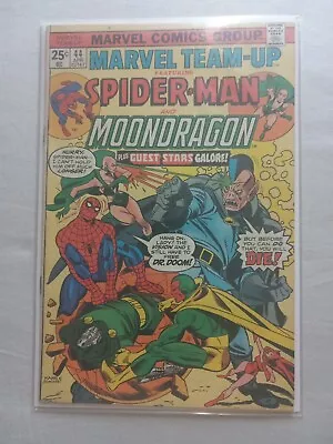 Marvel Team-Up #44 Spider-Man Moondragon Iron Man Scarlet Witch Vision DrDoom • $5.98