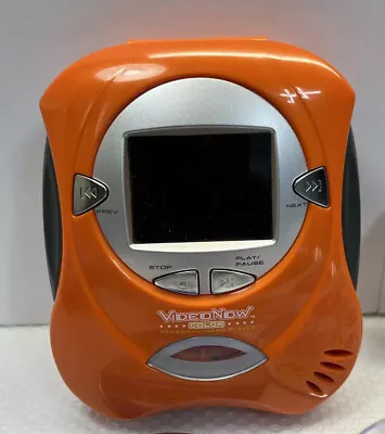 Video Now Color Personal Video Player Orange For Parts Only • $12