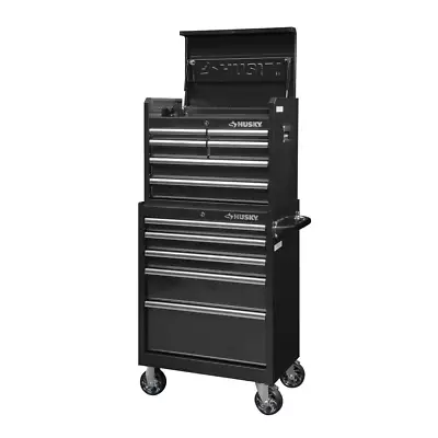  Standard Duty 11-Drawer Tool Chest Combo And Top Tool Cabinet Combo In Black • $485.23