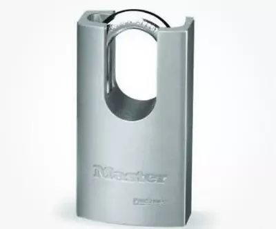 Master Lock ProSeries 7045K PADLOCK 5 KEYED ALIKE PARTIALLY HIDDEN SHACKLE • $38.99