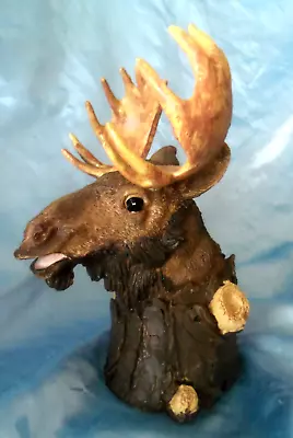 Moose Head Bust Figurine 8  • $25