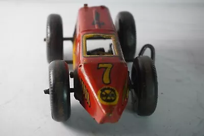 Vintage 1940's  Marx  Bob Tail Tin Wind-up Race Car #7 -  Working  • $3.99