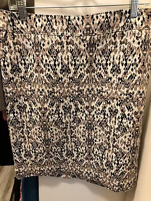 Merona Skirt. Size 8. Brand New. Animal Print • $10.50