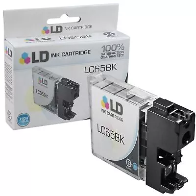 LD LC65BK LC65 Black Ink Cartridge For Brother MFC-5890CN MFC-5895cw MFC-6490CW • $5.49