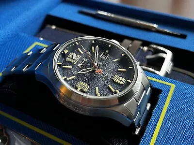 AVI-8 X Capcom 1942 Flyboy Automatic Limited Edition - 300 Pieces Blue Ace • $349.99