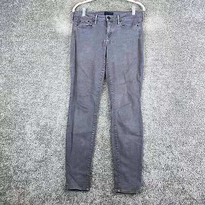 Vince Skinny Denim Jeans Women's Size 29 Gray Low Rise Medium Wash 5-Pocket • $29.99