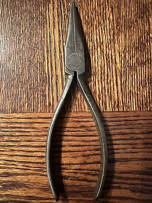 Vintage Snap-on 96 USA Vacuum Grip Needle Nose Pliers Long Nose 7  • $14.99