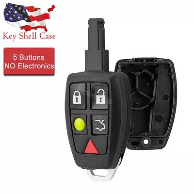5 Button Smart Key Case Shell For 2007 2008 2010 2011 2012 2013 Volvo C30 C70 • $15.79