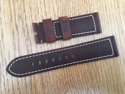 $170.86 • Buy OFFICINE PANERAI OEM 24mm PV ASSOLUNTAMENTE UNPADDED STRAP FOR TANG BUCKLE