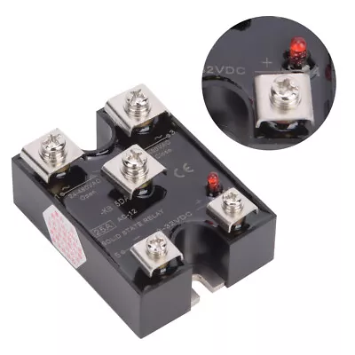 BERM KB25DA Solid State Relay 25A 1NO1NC Solid State Relay DC Controlled AC US • $15.34