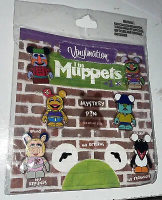 Disney 7 Pin Booster Pack Vinylmation Mystery Muppets 2 W/ Mystery Chaser • $32.99