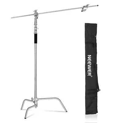 Neewer 10 Feet C-Stand Light Stand With 4 Feet Extension Boom Arm And Grip Head • $113