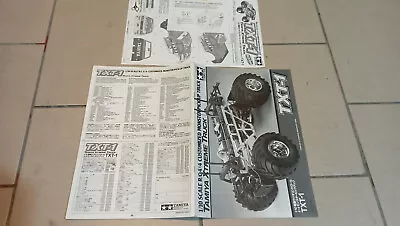 Tamiya TXT-1 Xtreme Truck Manual • £25.90