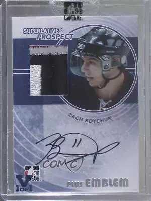 2009-10 ITG Superlative Volume 2 Prospect Plus 1/1 Zach Boychuk #PAP-ZB Auto N1u • $15.61