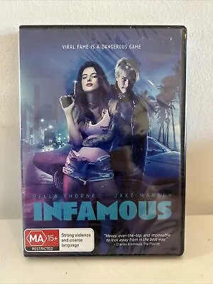 Infamous PAL Region 4 DVD Movie Brand New & Sealed Free Post Aus Wide • $9.99