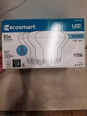 Eco-Smart 1001817748 65W Daylight LED 6 Pack Replacement Brightness 685 • $14.29
