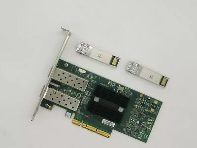 Mellanox MNPH29D-XTR 98Y2404 ConnectX-2 Dual 10Gbps SFP+ + 2x10G Transceivers • $37.04