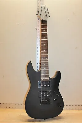 $99.99 • Buy Laguna LE50 Short Scale Electric Guitar Satin Black Humbuckers Travel Works