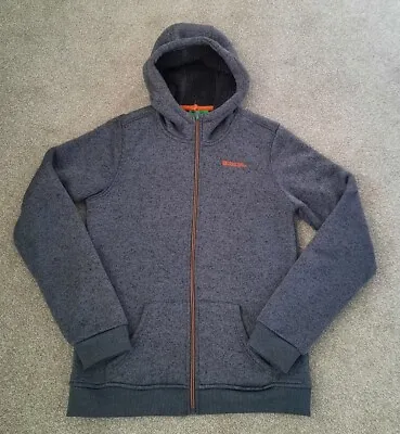 £9.99 • Buy Mountain Warehouse Nevis Fur Lined Grey / Black Hoodie Hoody Jacket 13 Years