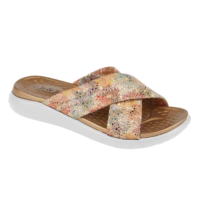 Jo And Joe Womens Go Walk Sandals Jo & Joe Ladies Comfort Sport Sliders 4-8 • £14.99