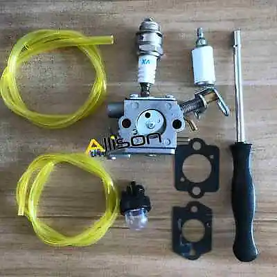 C1M-H58 Carburetor Kit For Ryobi Homelite 308070001 985597001 46cc Chainsaw Zama • $13.98