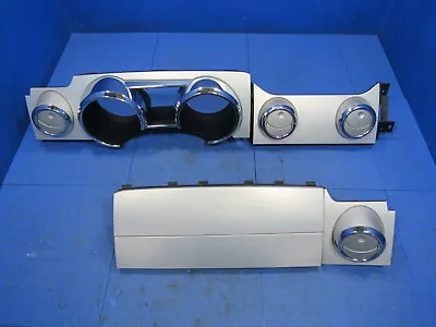 05-09 Mustang GT Cluster Bezel Dash Vents Cover Trim Panel Set OEM Silver 1480 • $199.99