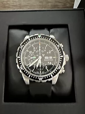 46MM JUMBO DIVER/PILOT'S AUTOMATIC CHRONOGRAPH Watch (CSAR) • $2200