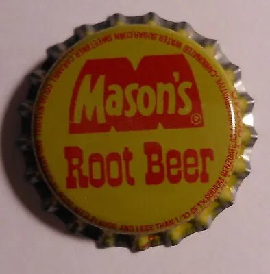 Vintage Mason's  Root Beer ..plastic..unused..Soda Bottle Cap • $3.25