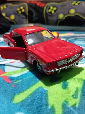 1965 Ford Mustang 1/39 Diecast Pullback By Maisto #11643 • $10