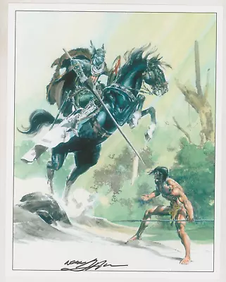 SIGNED Neal Adams Art Print / Edgar Rice Burroughs Tarzan Lord Of The Jungle • $49.99