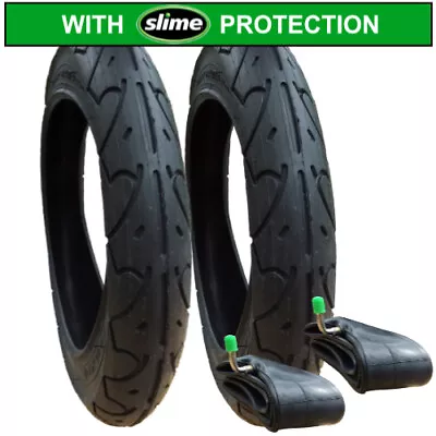 Micralite Tyre And Inner Tube Set Slime Protected Posted Free Post • £29.95