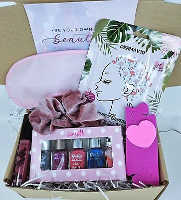 Hamper Gift Kit Spa Skin Care Beauty Set Pamper Box Girls Ladies Teen Birthday • £14.99