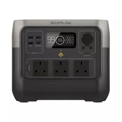 EcoFlow RIVER 2 Pro Portable Power Station 768Wh Battery 800w Fast Charge App • £649