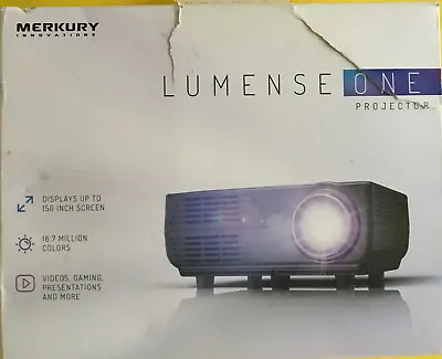 Merkury Innovations Lumense One Projector - MI-PRJ01-101 Open Box ————————-12 • $20.99