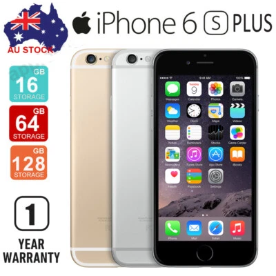 $287.99 • Buy Brand New Apple IPhone 6s Plus / 6S 16/64/128GB (CDMA + GSM) Smartphone AU STOCK