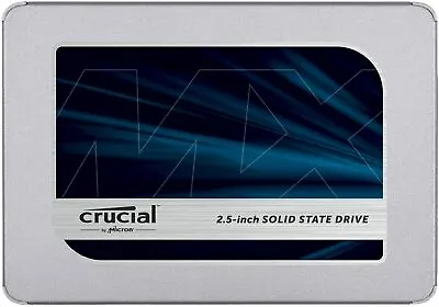 $78 • Buy Crucial MX500 500GB 2.5  SATA III 3D NAND Internal Solid State Drive SSD 560MB/s