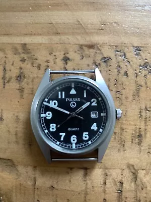 Pulsar Quarts G10 British Military Gents Wrist Watch In Full Working Order. • £50