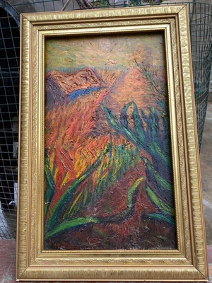 $399 • Buy Excellent Painting,oil On Old Canvas,masterpiece Of Old Painter,signed VINCENT